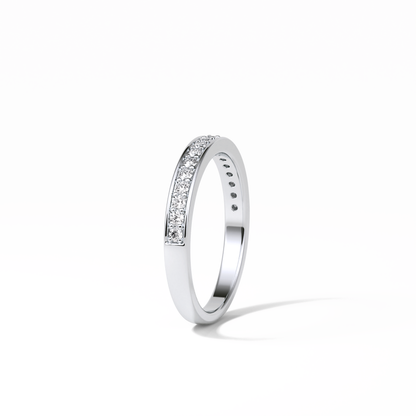 0.3 TCW Round Shaped Wedding Band 6