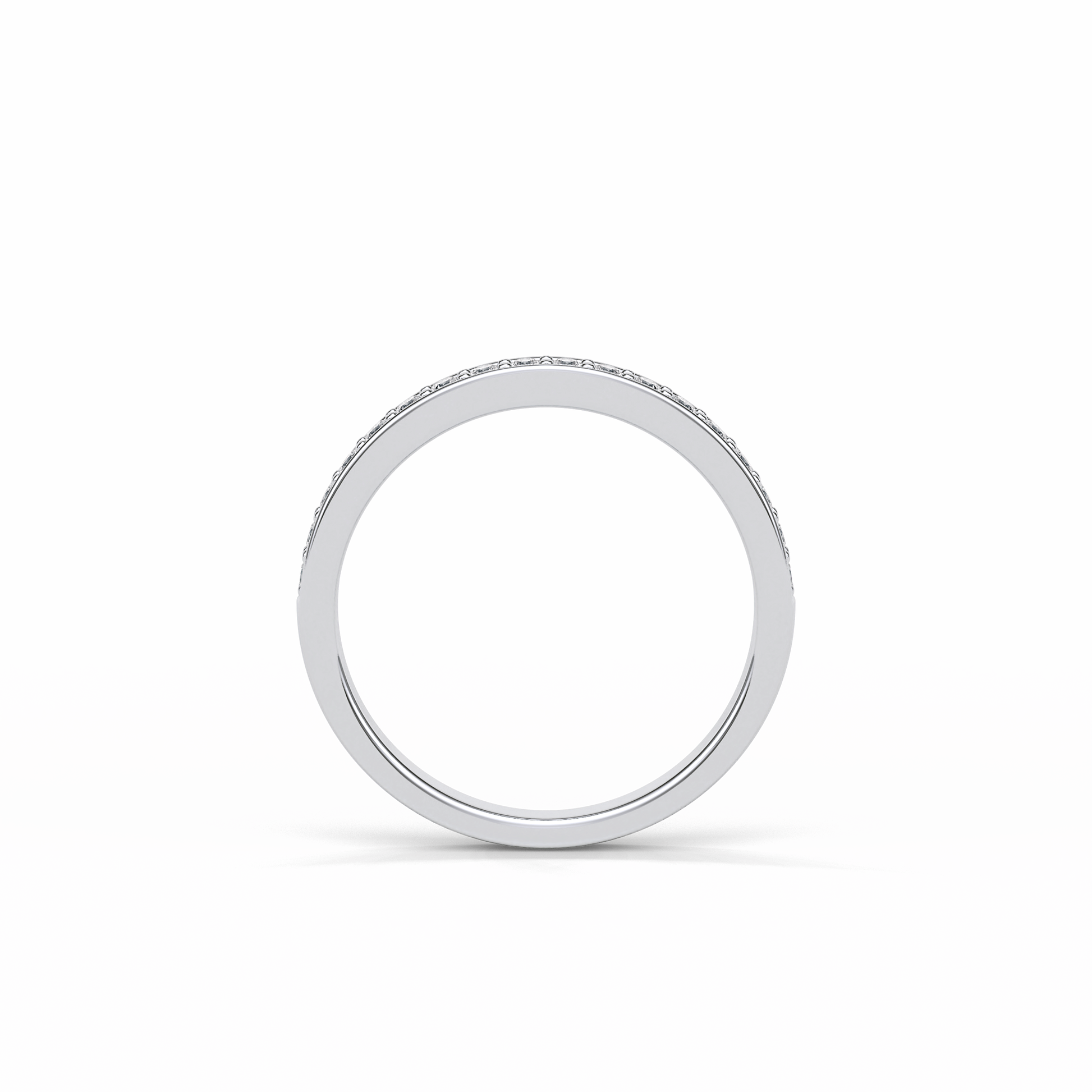 0.3 TCW Round Shaped Wedding Band 3