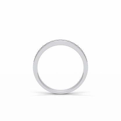 0.3 TCW Round Shaped Wedding Band 3