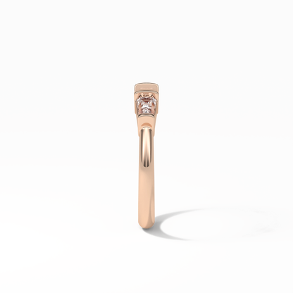 0.52 TCW Baguette Shaped Wedding Band 20