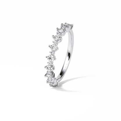 0.52 TCW Round Shaped Wedding Band 2