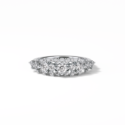 0.64 TCW Round Shaped Wedding Band 1