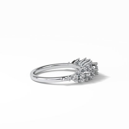 0.64 TCW Round Shaped Wedding Band 6