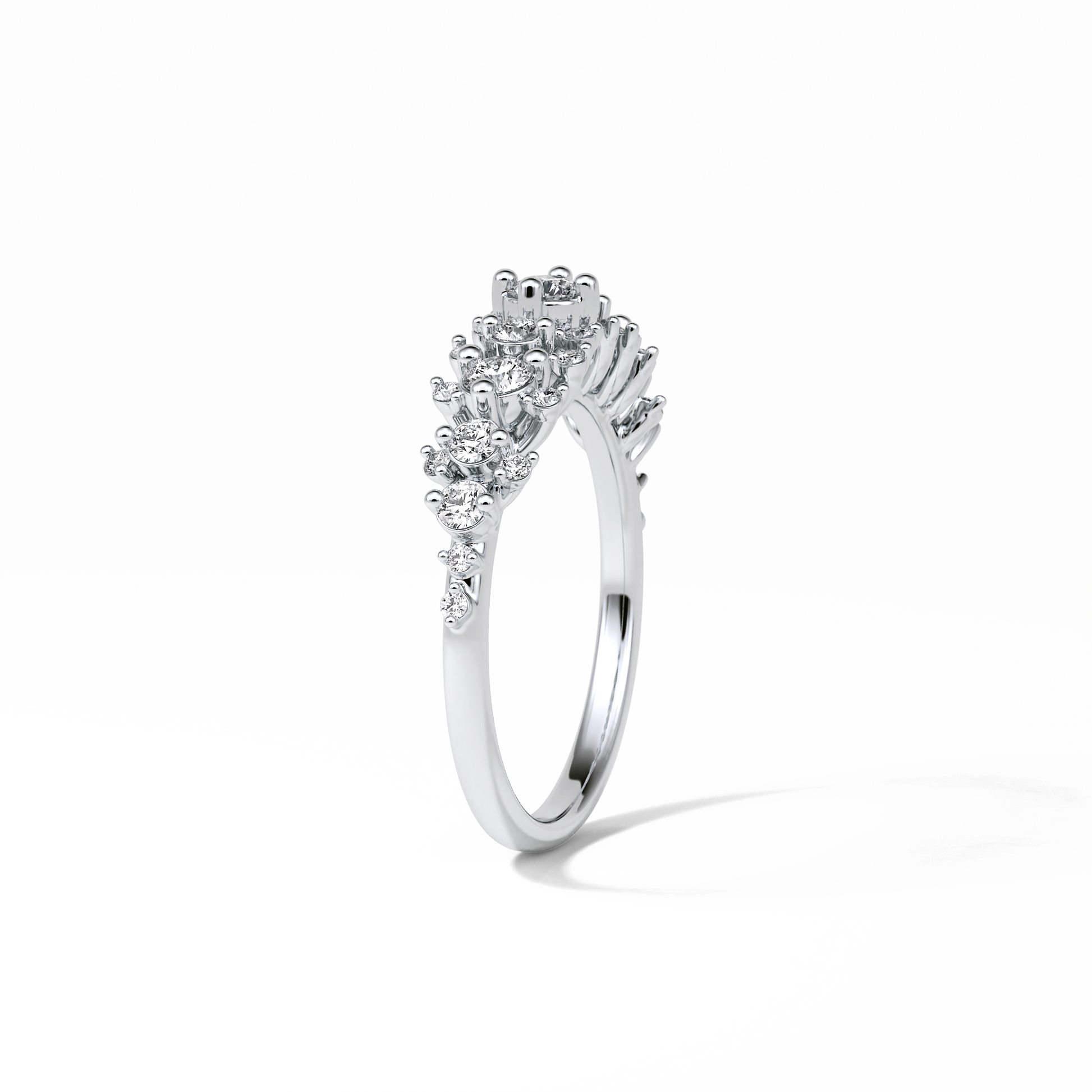 0.64 TCW Round Shaped Wedding Band 3