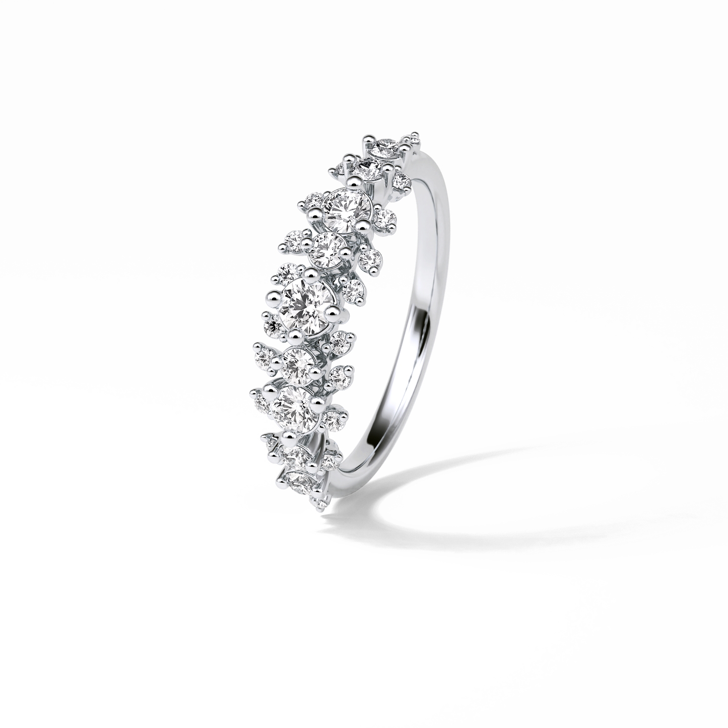 0.64 TCW Round Shaped Wedding Band 4