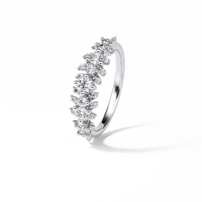0.64 TCW Round Shaped Wedding Band 4