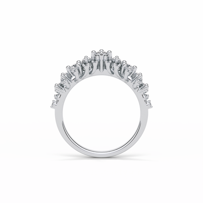 0.64 TCW Round Shaped Wedding Band 5