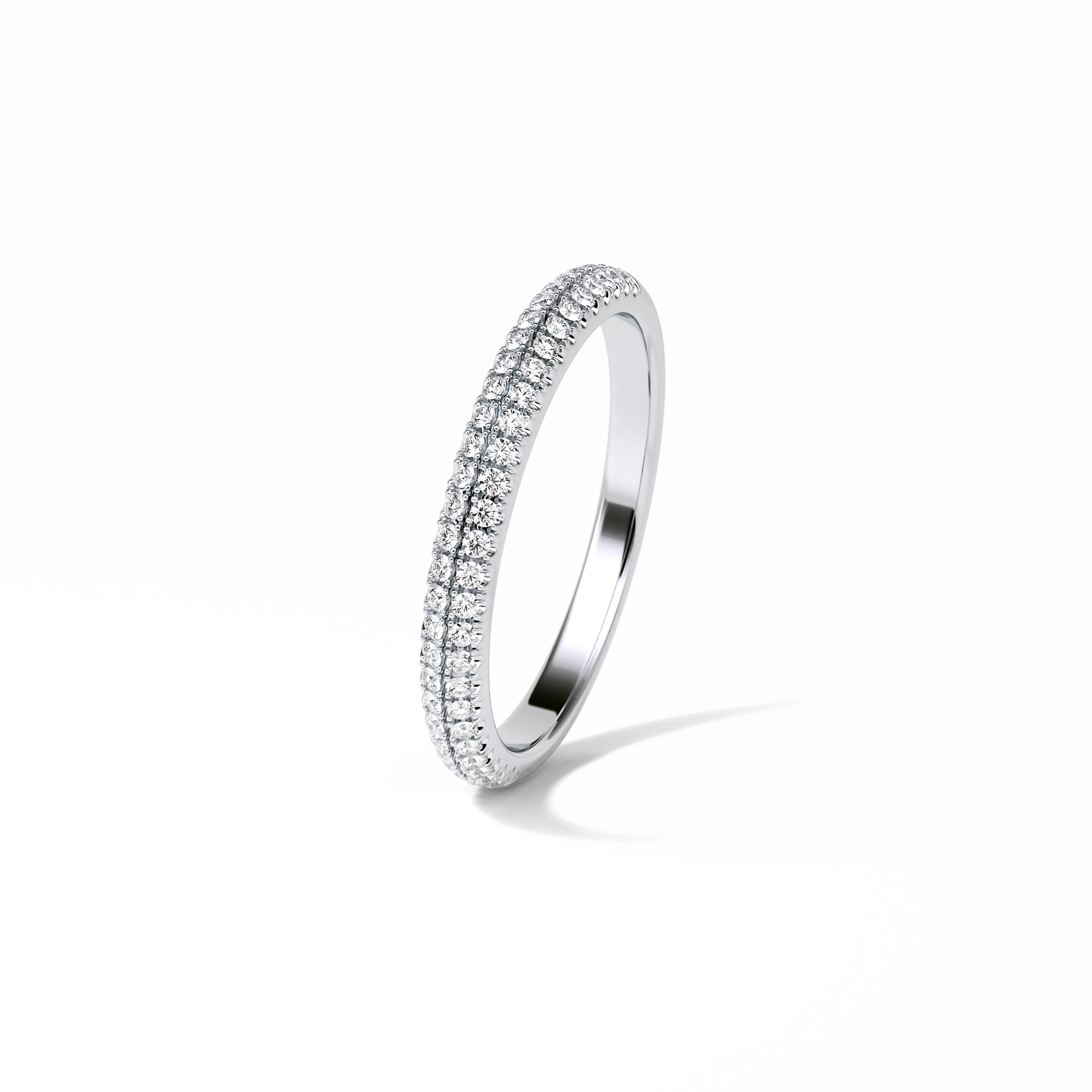 0.32 TCW Round Shaped Wedding Band 3