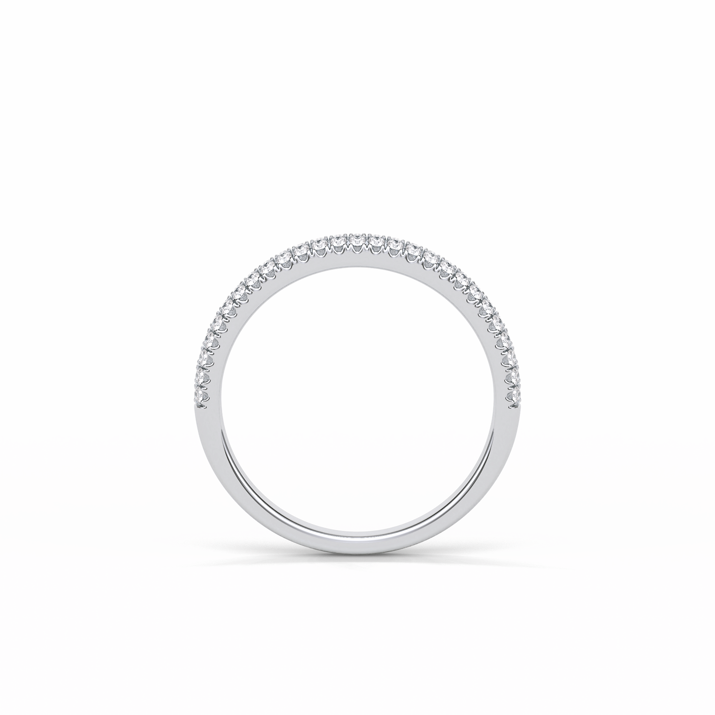 0.32 TCW Round Shaped Wedding Band 5