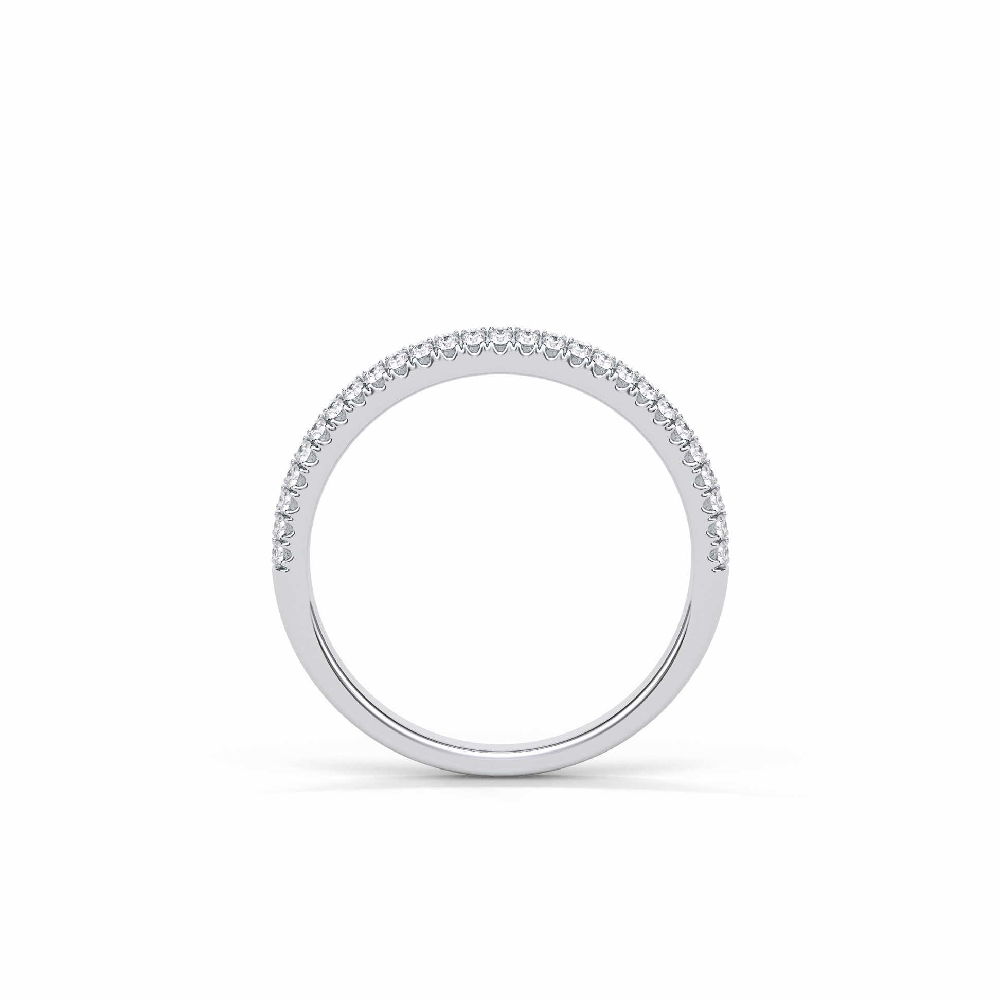 0.32 TCW Round Shaped Wedding Band 5