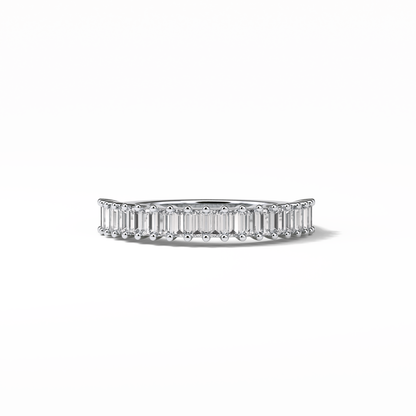 0.5 TCW Baguette Shaped Wedding Band 1