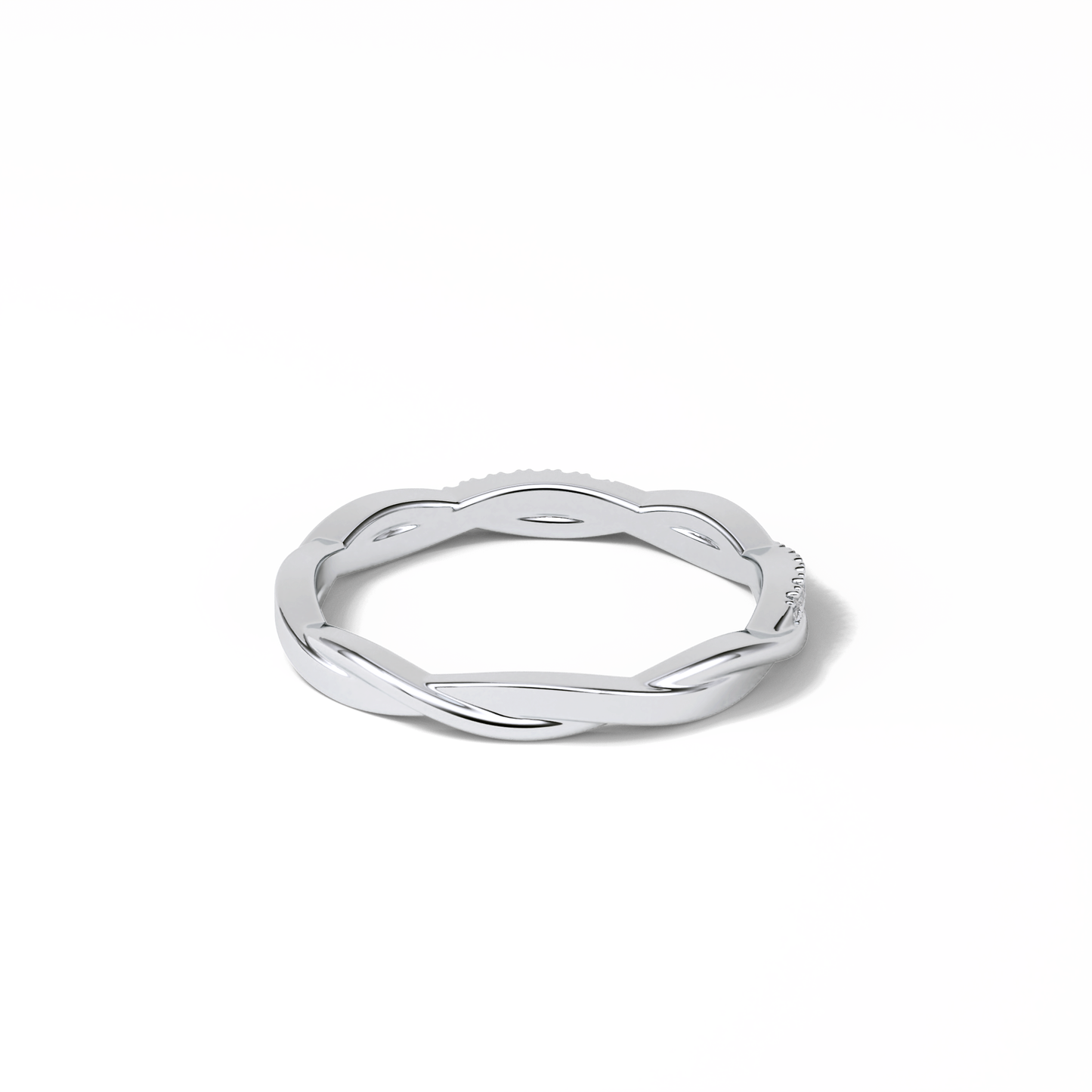 0.16 TCW Round Shaped Wedding Band 6