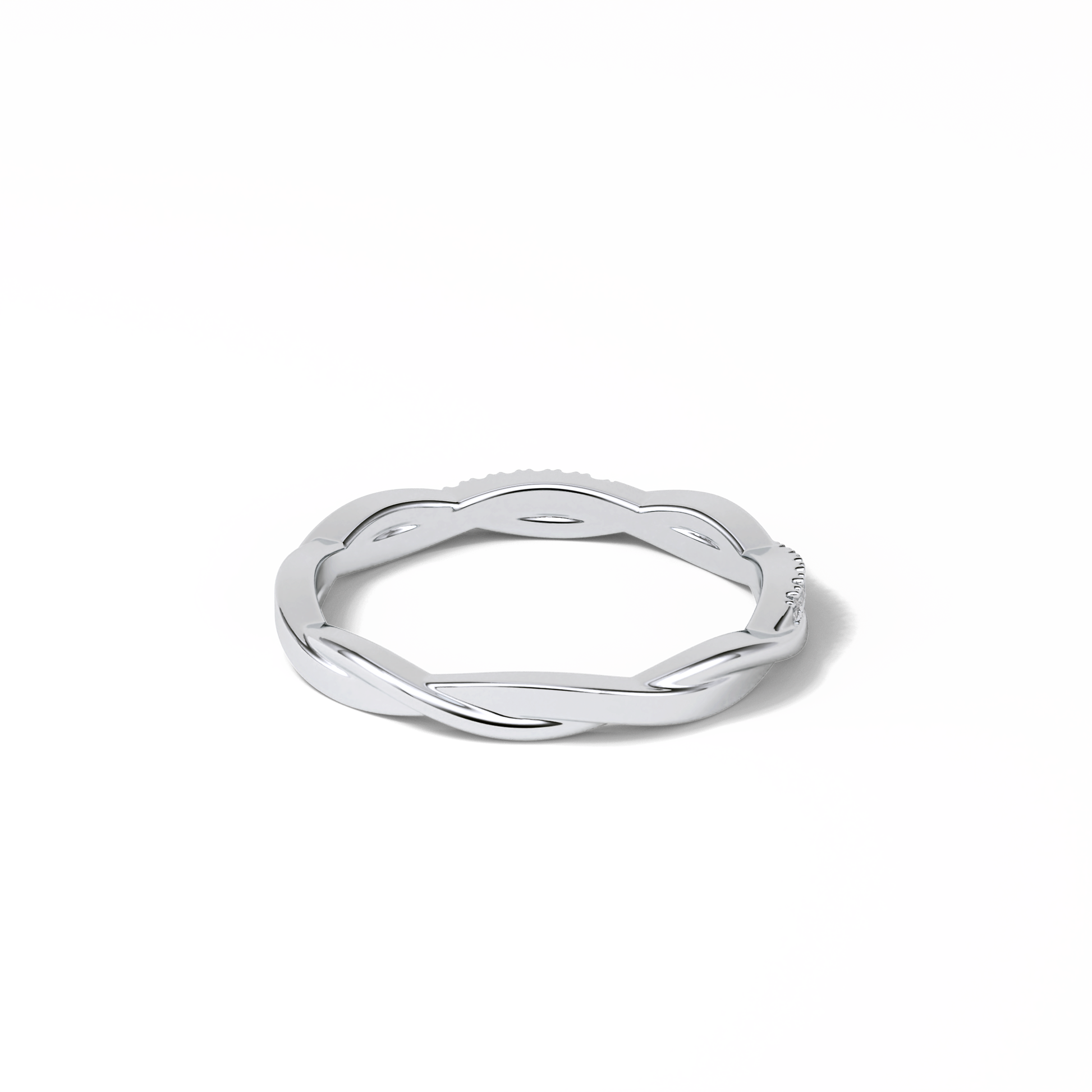 0.16 TCW Round Shaped Wedding Band 6