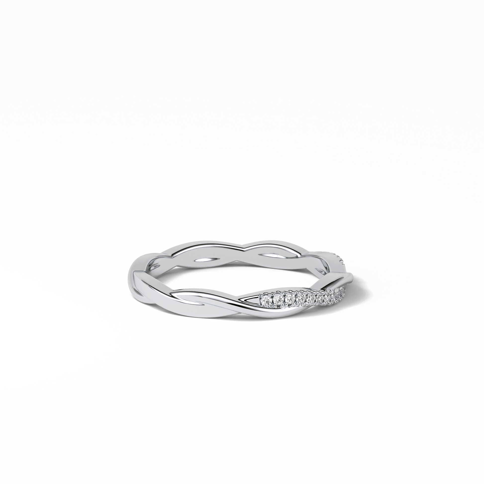 0.16 TCW Round Shaped Wedding Band 7