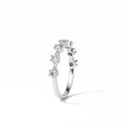 0.49 TCW Round Shaped Wedding Band 3