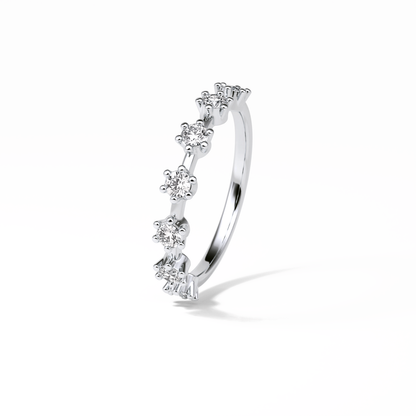 0.49 TCW Round Shaped Wedding Band 4