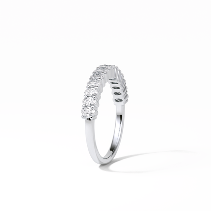 3.5 TCW Oval Shaped Wedding Band 3