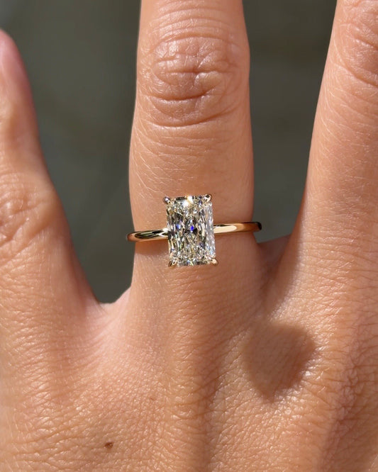 [Style] [Shape] Lab Grown Diamond Engagement Ring