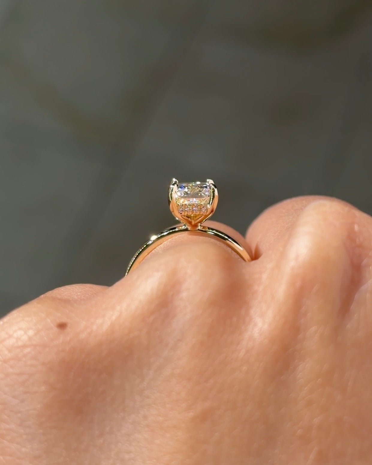 [Style] [Shape] Lab Grown Diamond Engagement Ring