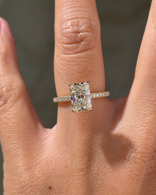 [Style] [Shape] Lab Grown Diamond Engagement Ring