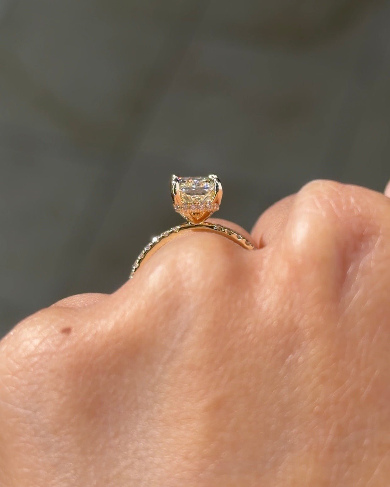 [Style] [Shape] Lab Grown Diamond Engagement Ring