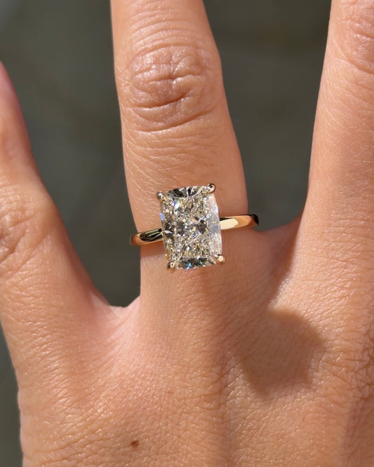 [Style] [Shape] Lab Grown Diamond Engagement Ring