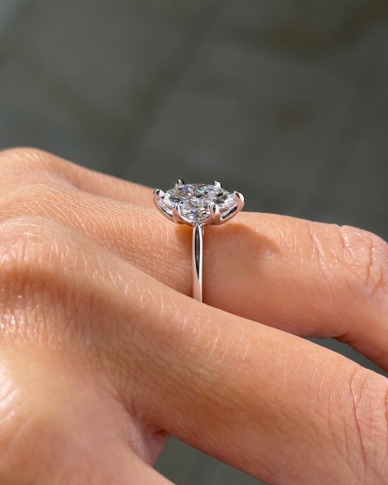[Style] [Shape] Lab Grown Diamond Engagement Ring
