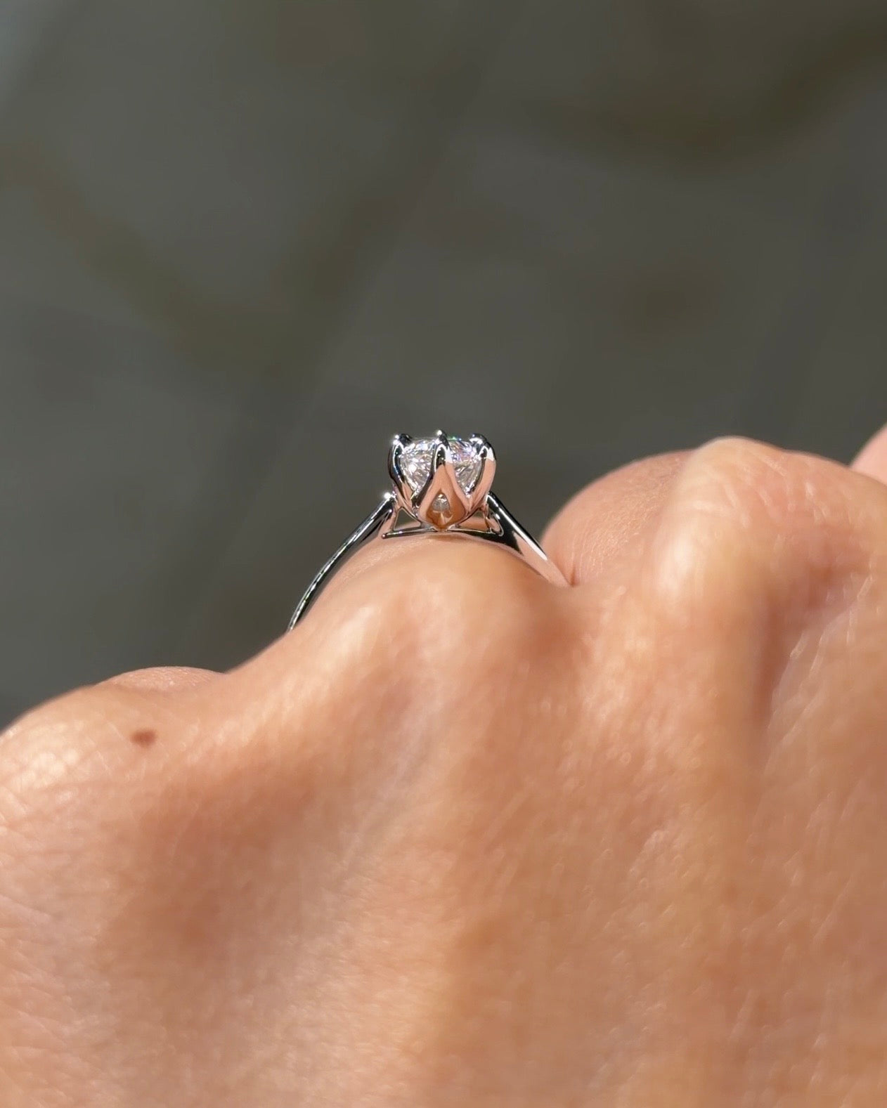 [Style] [Shape] Lab Grown Diamond Engagement Ring