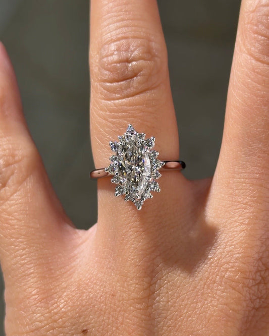 [Style] [Shape] Lab Grown Diamond Engagement Ring
