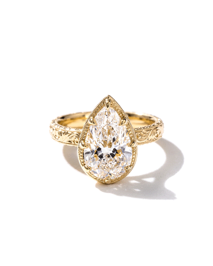[Style] [Shape] Lab Grown Diamond Engagement Ring