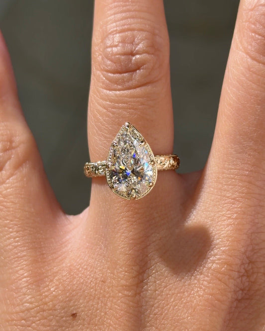 [Style] [Shape] Lab Grown Diamond Engagement Ring