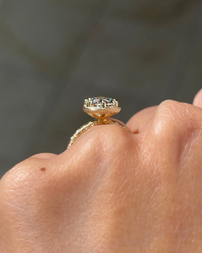 [Style] [Shape] Lab Grown Diamond Engagement Ring