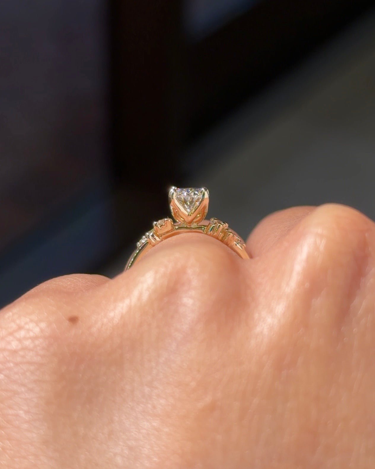 [Style] [Shape] Lab Grown Diamond Engagement Ring