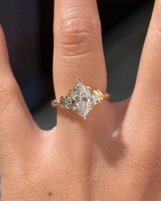 [Style] [Shape] Lab Grown Diamond Engagement Ring