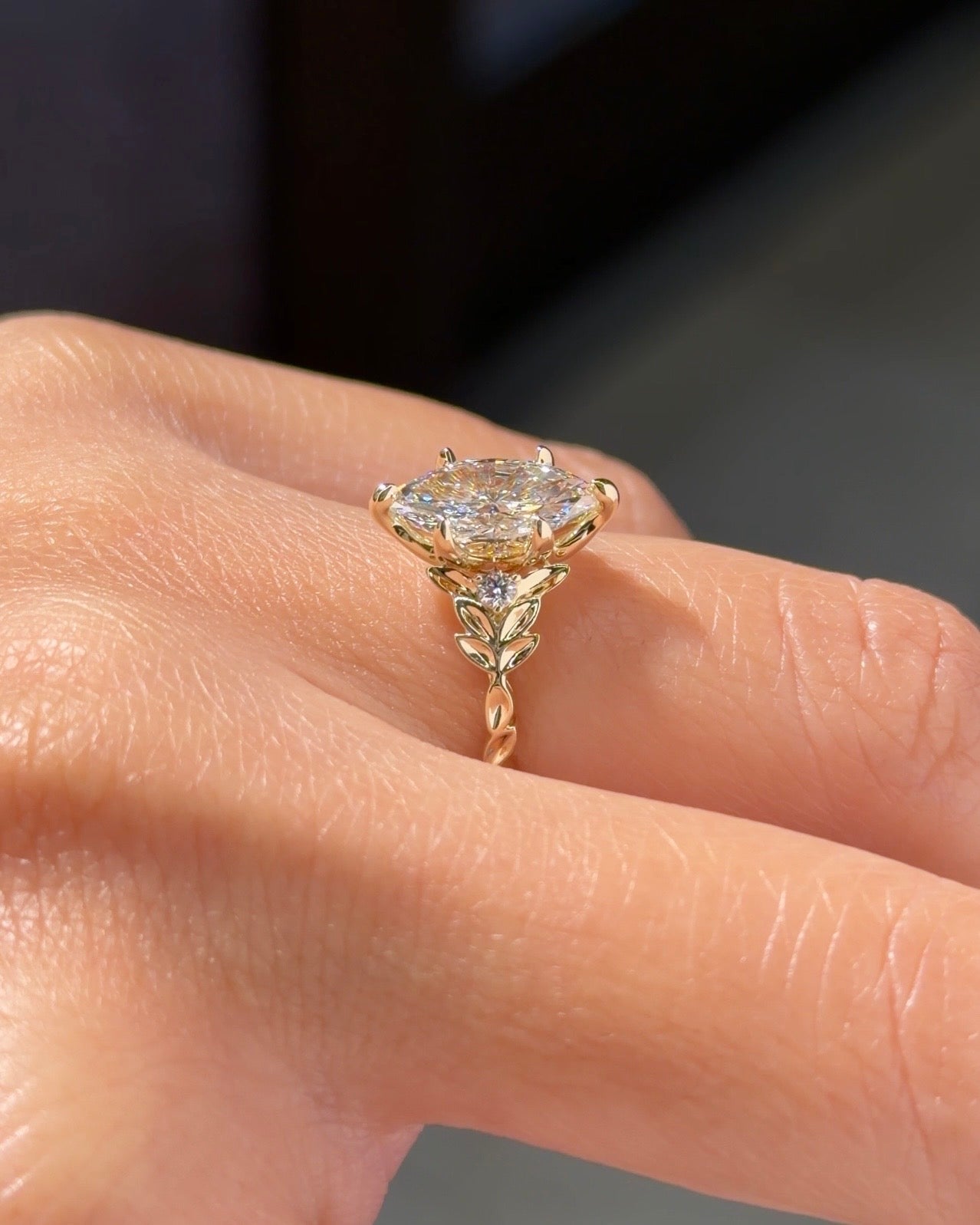 [Style] [Shape] Lab Grown Diamond Engagement Ring
