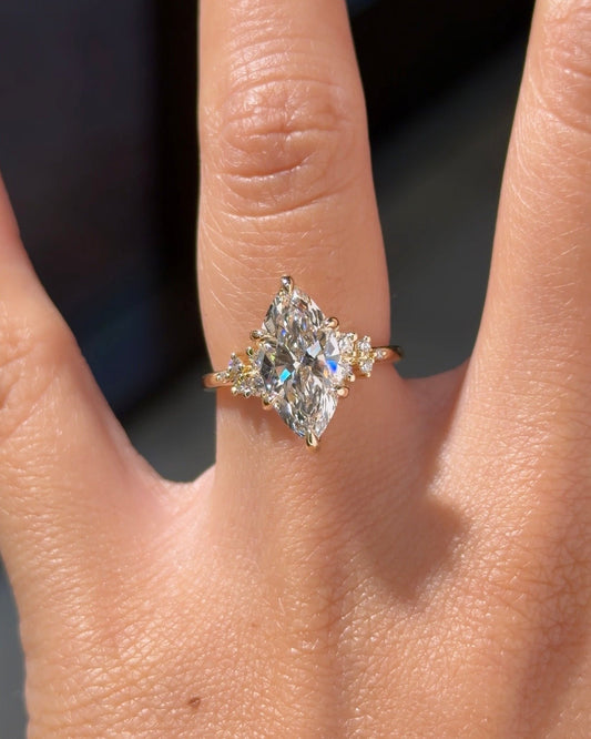 [Style] [Shape] Lab Grown Diamond Engagement Ring