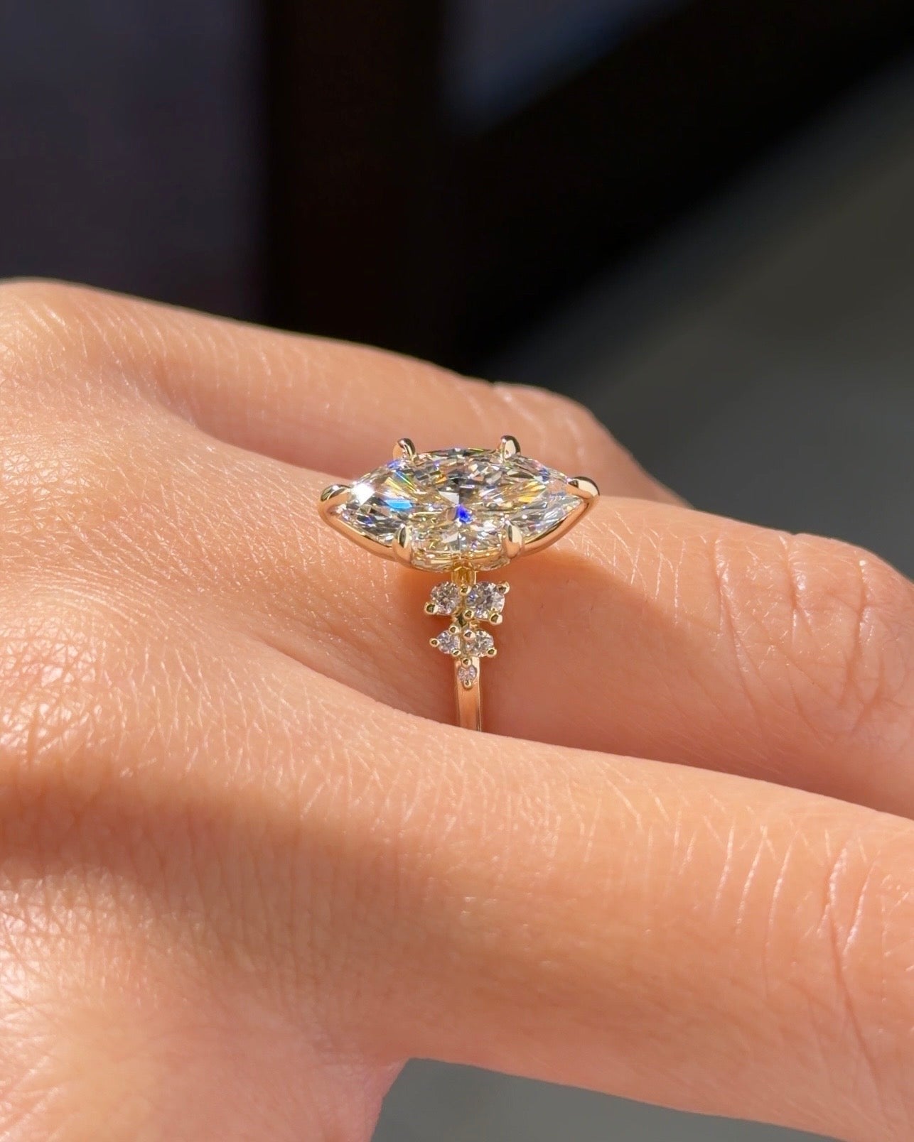 [Style] [Shape] Lab Grown Diamond Engagement Ring