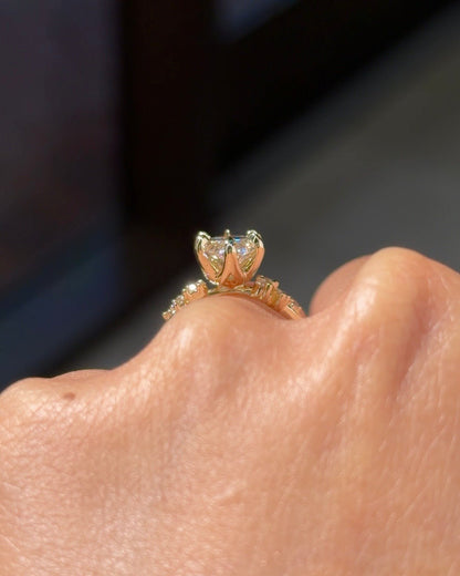 [Style] [Shape] Lab Grown Diamond Engagement Ring