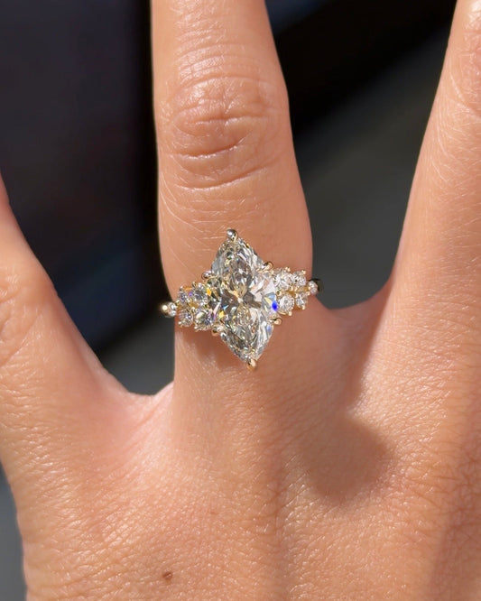 [Style] [Shape] Lab Grown Diamond Engagement Ring