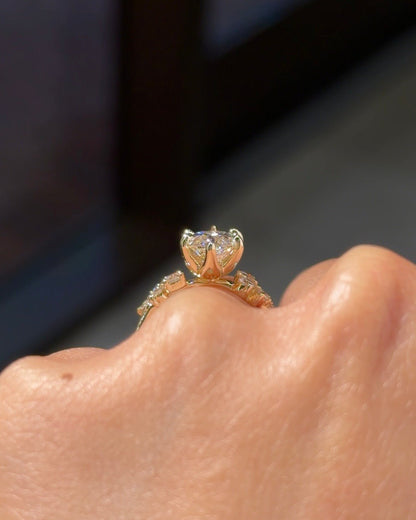 [Style] [Shape] Lab Grown Diamond Engagement Ring