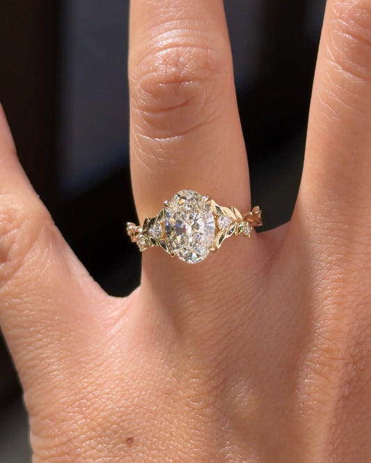 [Style] [Shape] Lab Grown Diamond Engagement Ring