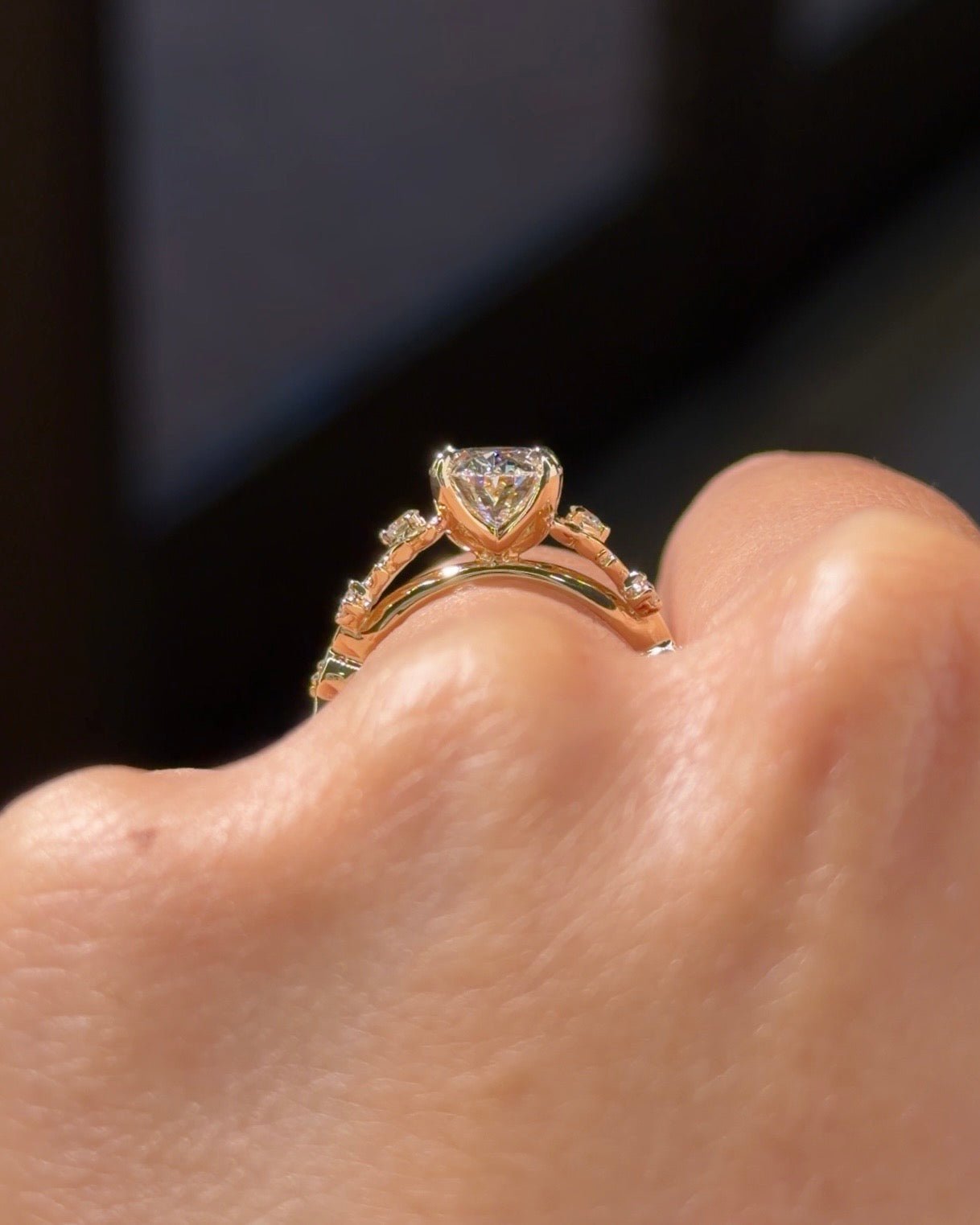 [Style] [Shape] Lab Grown Diamond Engagement Ring