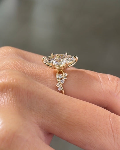 [Style] [Shape] Lab Grown Diamond Engagement Ring
