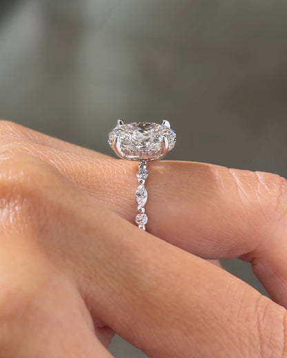 [Style] [Shape] Lab Grown Diamond Engagement Ring