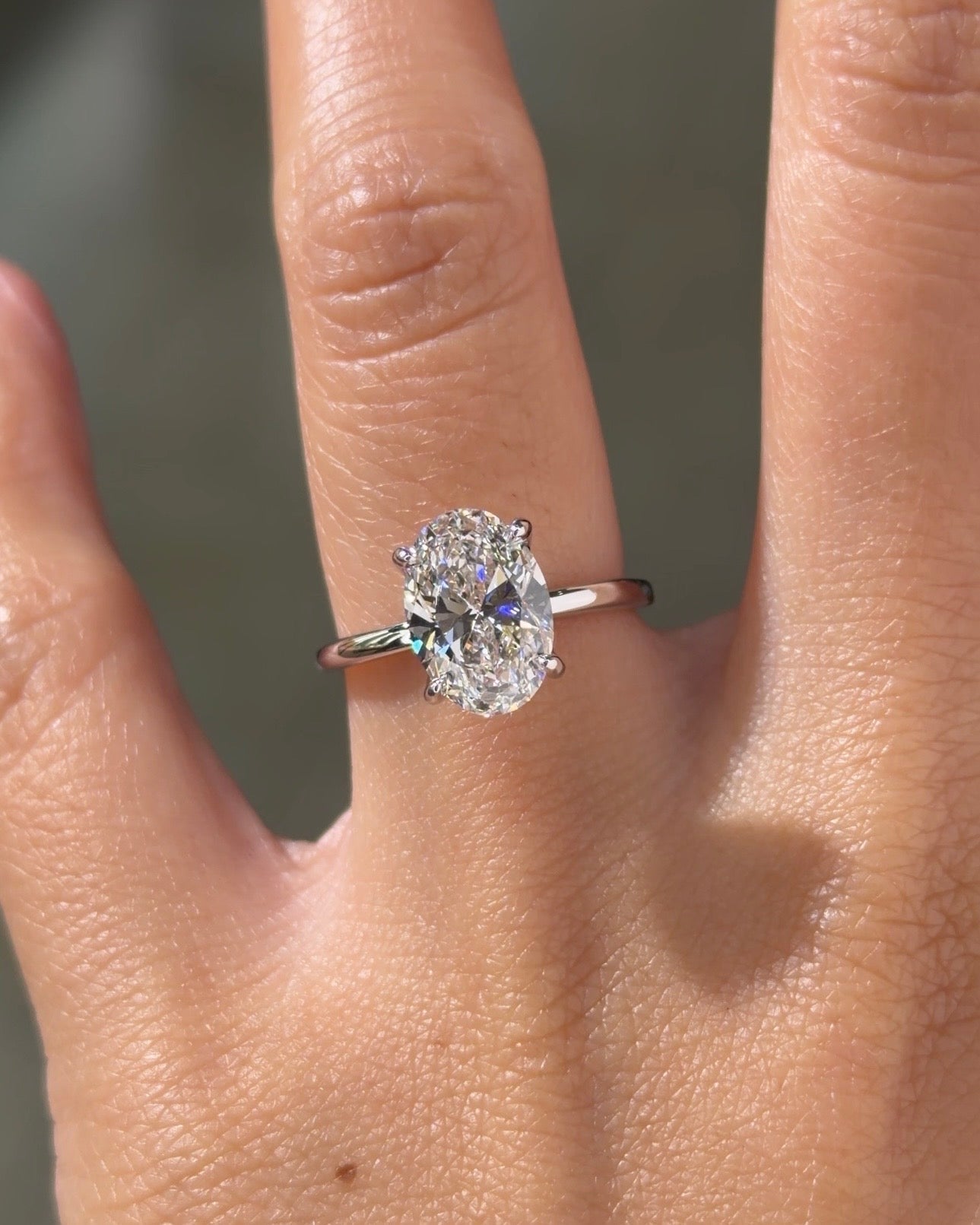 [Style] [Shape] Lab Grown Diamond Engagement Ring