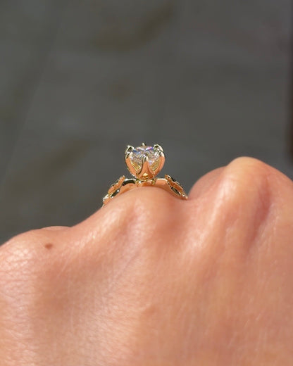 [Style] [Shape] Lab Grown Diamond Engagement Ring