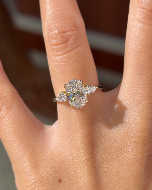 [Style] [Shape] Lab Grown Diamond Engagement Ring
