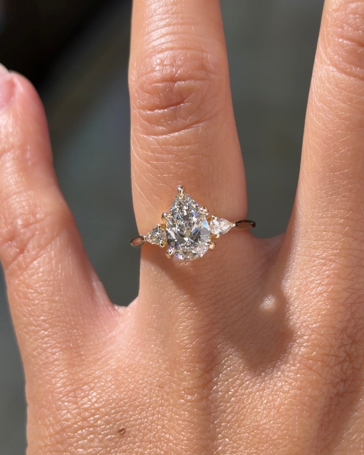 [Style] [Shape] Lab Grown Diamond Engagement Ring
