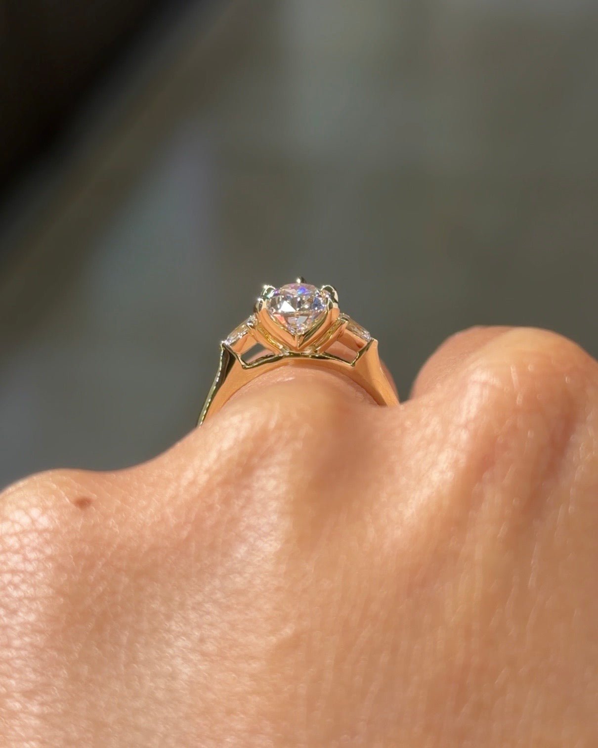 [Style] [Shape] Lab Grown Diamond Engagement Ring