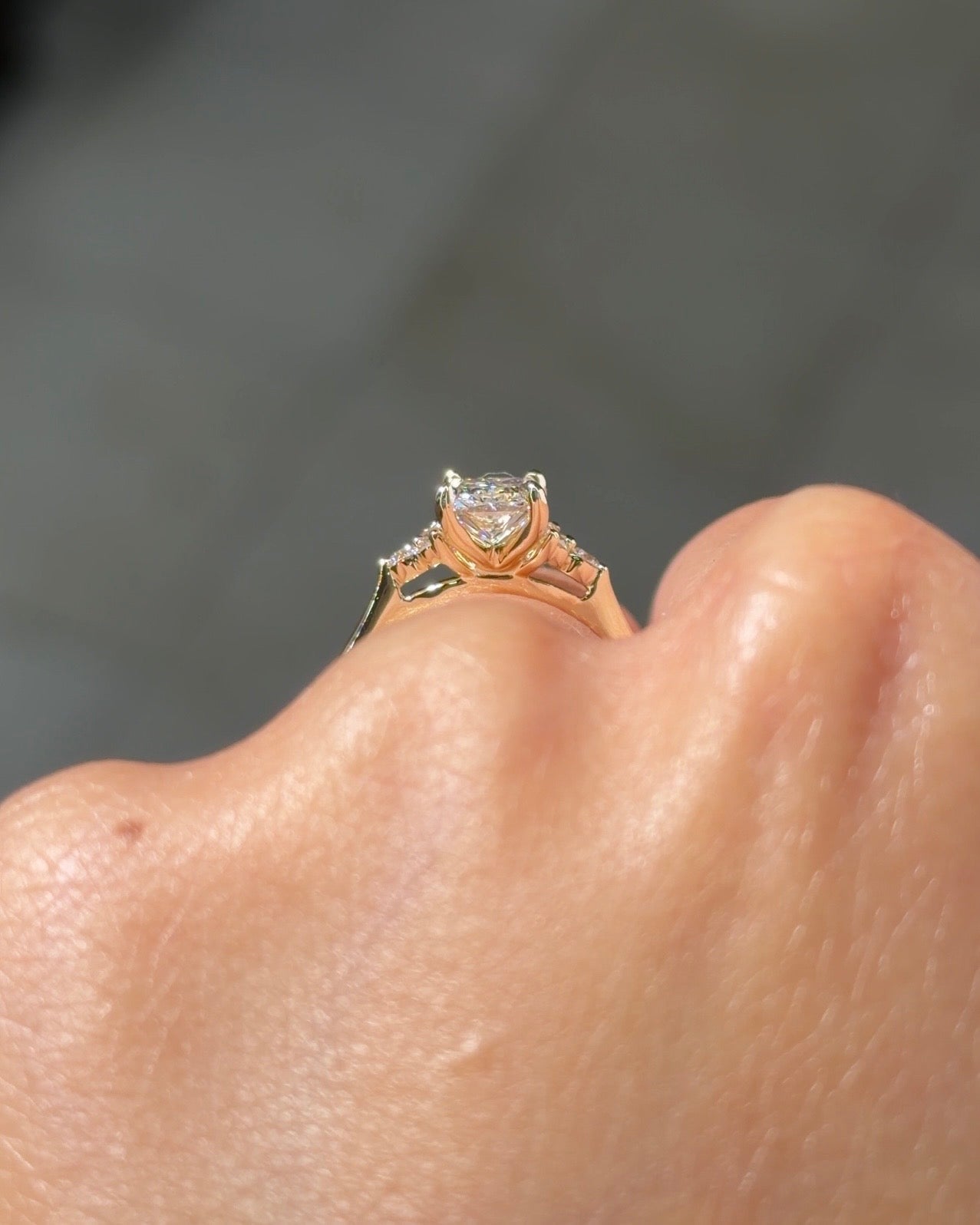 [Style] [Shape] Lab Grown Diamond Engagement Ring